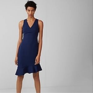 Flounce-Hem Sheath Dress- new with tags